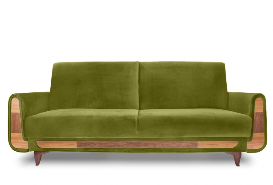 Sofa trzyosobowa REST oliwkowy
