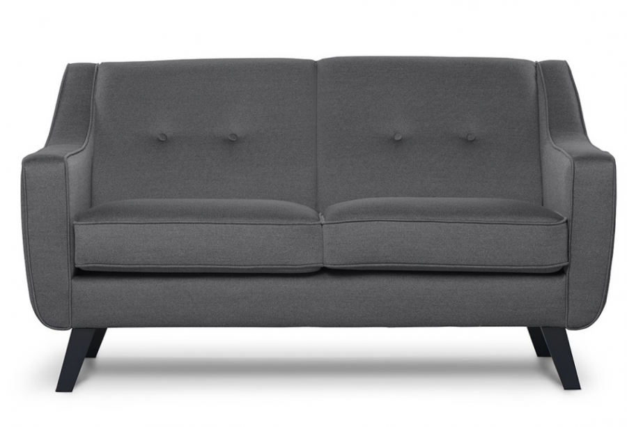 Sofa dwuosobowa ADEL ciemny szary