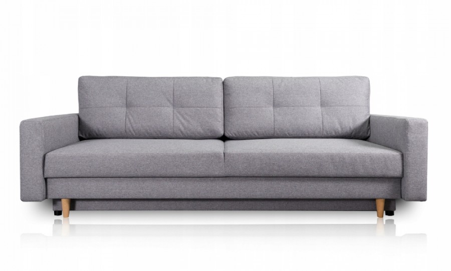Sofa trzyosobowa IRINA jasny szary