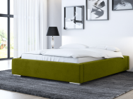 Łóżko tapicerowane MARBELLA zielone casablanca