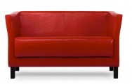 Sofa dwuosobowa SPECTRE czerwony
