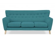 Sofa trzyosobowa ALASKA turkusowy