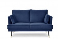 Sofa dwuosobowa SHEILA granatowy