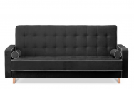 Sofa trzyosobowa FLORENCE czarny/szary