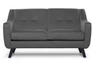 Sofa dwuosobowa ADEL ciemny szary