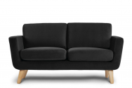 Sofa dwuosobowa DINA czarny