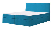 Łóżko kontynentalne HALDEN niebieskie casablanca