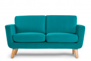 Sofa dwuosobowa DINA turkusowy