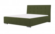 Łóżko tapicerowane MOSS zielone casablanca