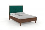 Łóżko drewniane sosnowe RIDA orzech