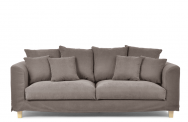 Sofa trzyosobowa BALI brązowy