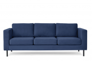 Sofa trzyosobowa TORONTO granatowy