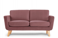 Sofa dwuosobowa DINA koralowy