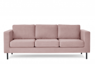 Sofa trzyosobowa TORONTO różowy