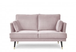 Sofa dwuosobowa SHEILA różowy