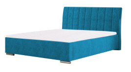 Łóżko tapicerowane SAGRES niebieskie casablanca