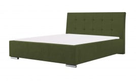 Łóżko tapicerowane MOSS zielone casablanca