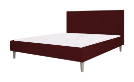 Łóżko tapicerowane SINTRA czerwone monolith