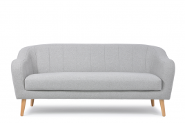 Sofa trzyosobowa SCANDI jasny szary