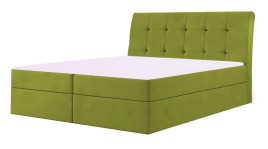 Łóżko kontynentalne HAMAR zielone casablanca