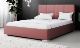 Łóżko tapicerowane GELA czerwone esito
