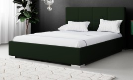 Łóżko tapicerowane GELA zielone esito