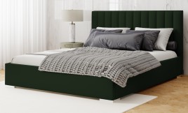 Łóżko tapicerowane PALERMO zielone esito