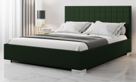 Łóżko tapicerowane SIENA zielone esito