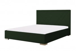 Łóżko tapicerowane PARMA zielone esito