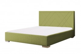 Łóżko tapicerowane PARMA zielone inari