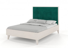 Łóżko drewniane sosnowe RIDA biały