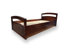 Łóżko drewniane Towa z pojemnikiem