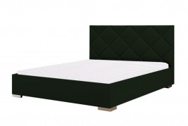 Łóżko tapicerowane TUMBA zielone esito