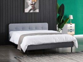 Łóżko tapicerowane OSLO szary